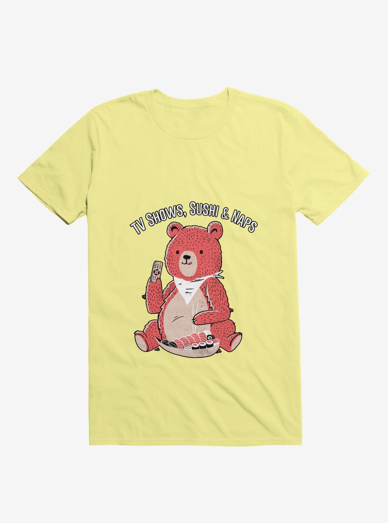 TV Shows, Sushi & Naps T-Shirt, , hi-res