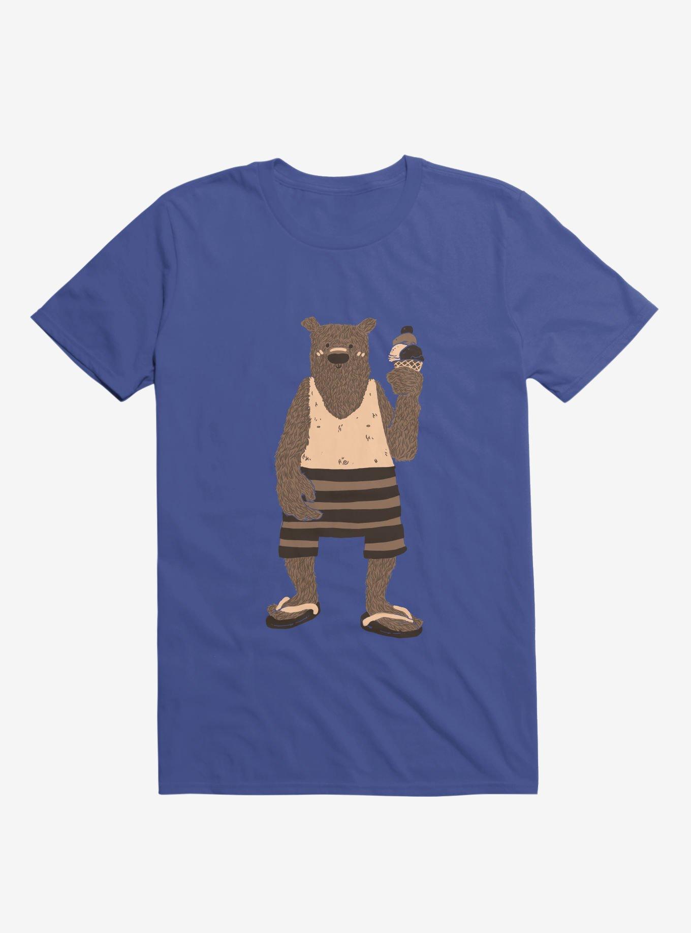 Vacation T-Shirt, ROYAL, hi-res