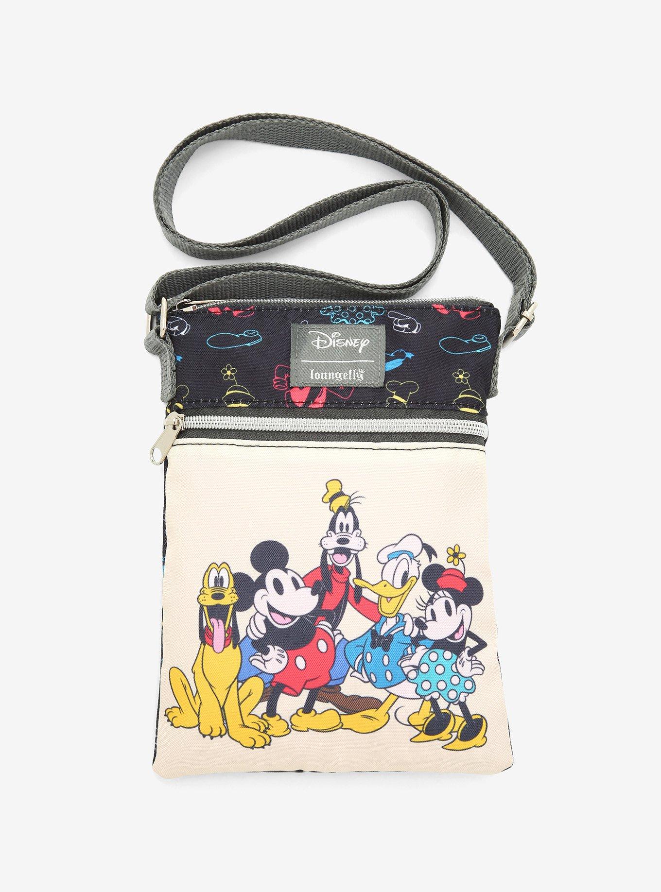 Loungefly Disney Classic Fab 5 Passport Crossbody Bag Hot Topic