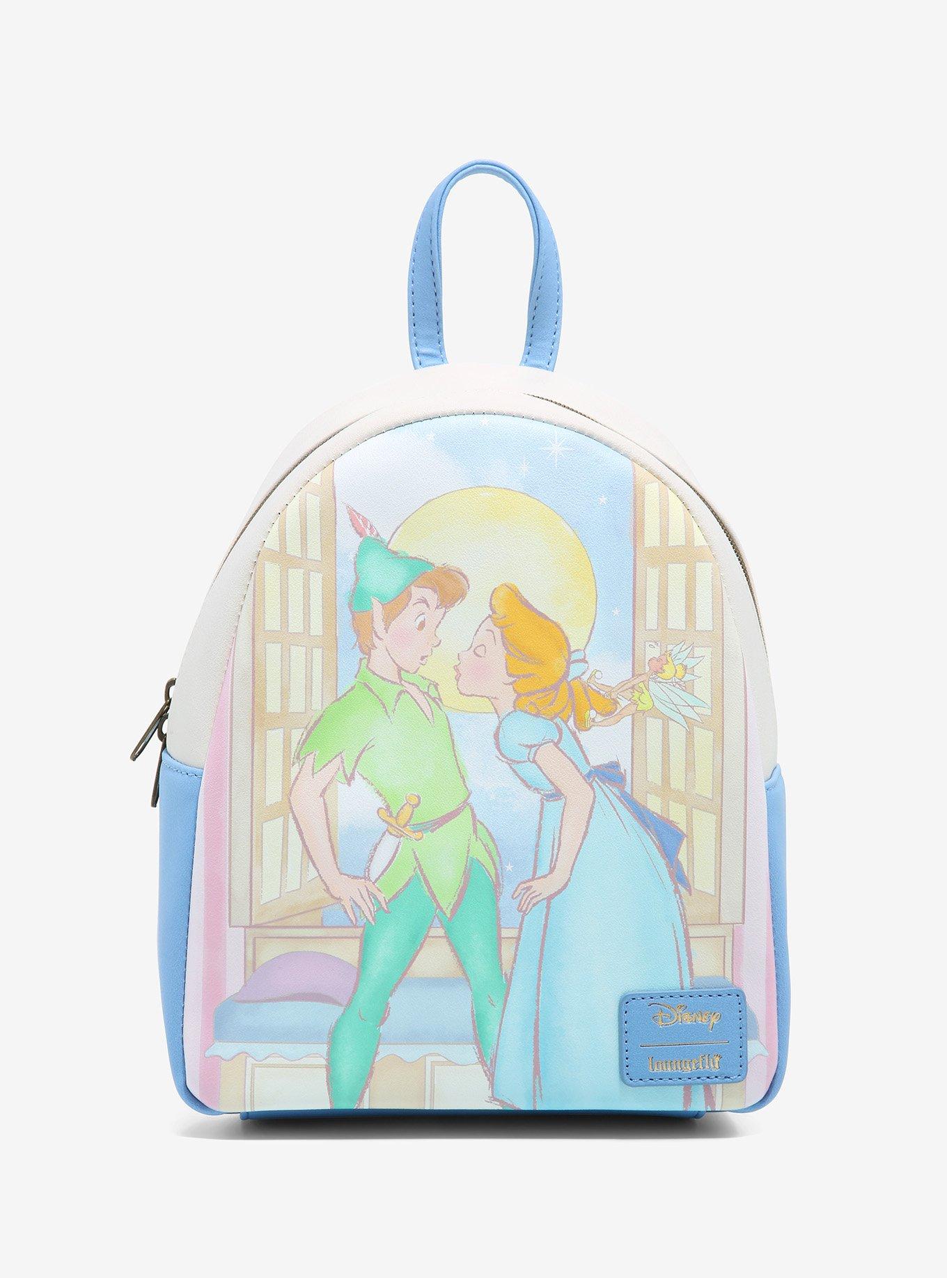 Loungefly Disney Peter Pan Wendy Kiss Mini Backpack