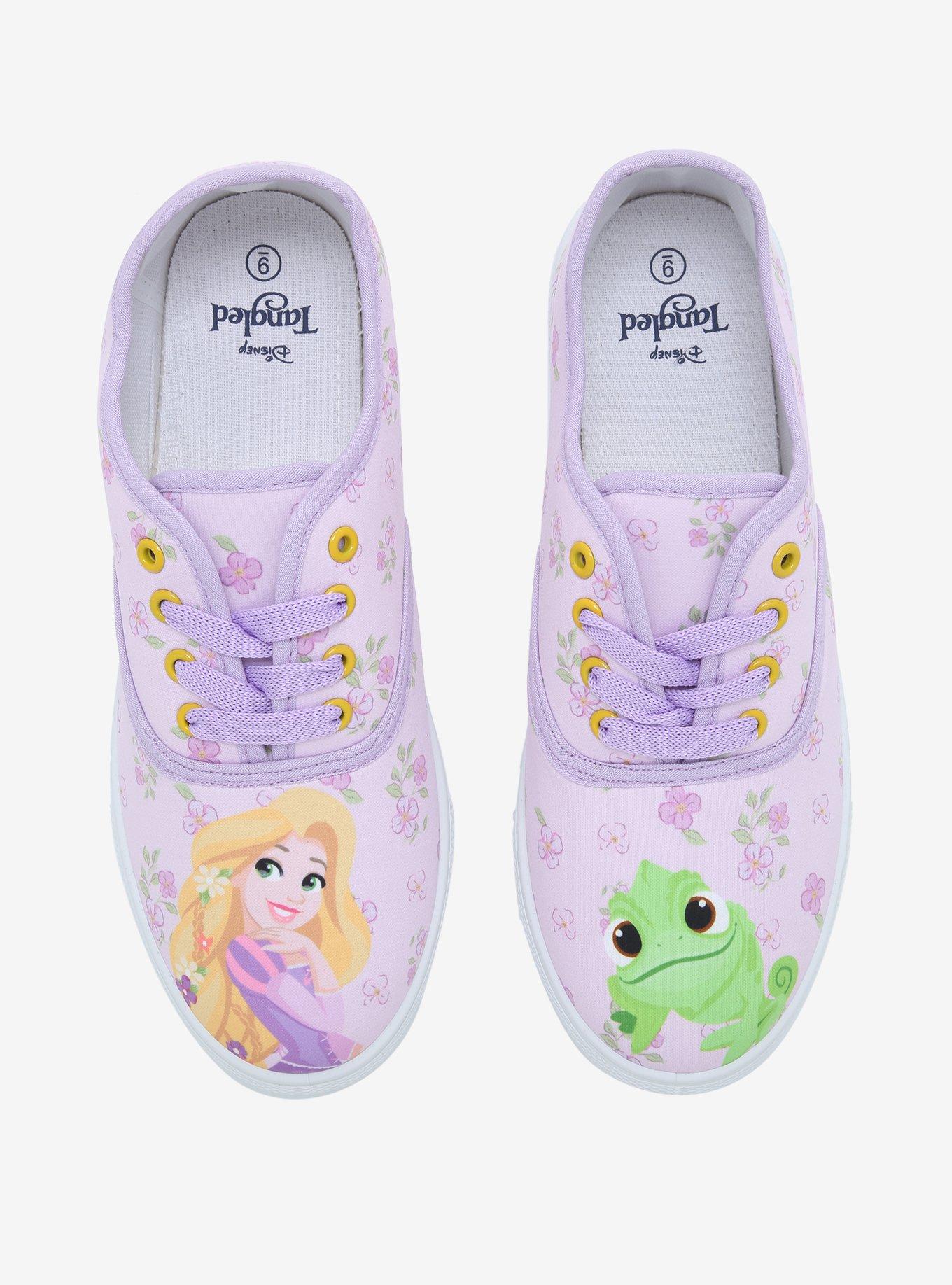 Disney Tangled Rapunzel Pascal Lace Up Sneakers Hot Topic