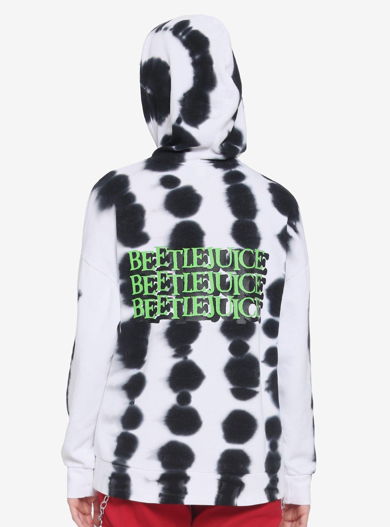 Beetlejuice Stripe Wash Girls Hoodie, MULTI, hi-res