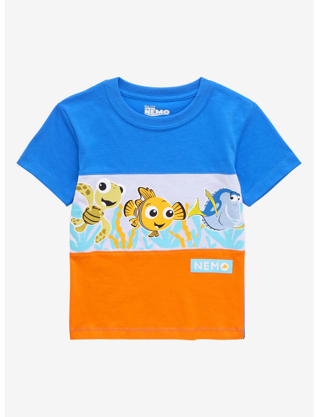 Disney Pixar Finding Nemo Chibi Panel Toddler T-Shirt - BoxLunch Exclusive, MULTI, hi-res