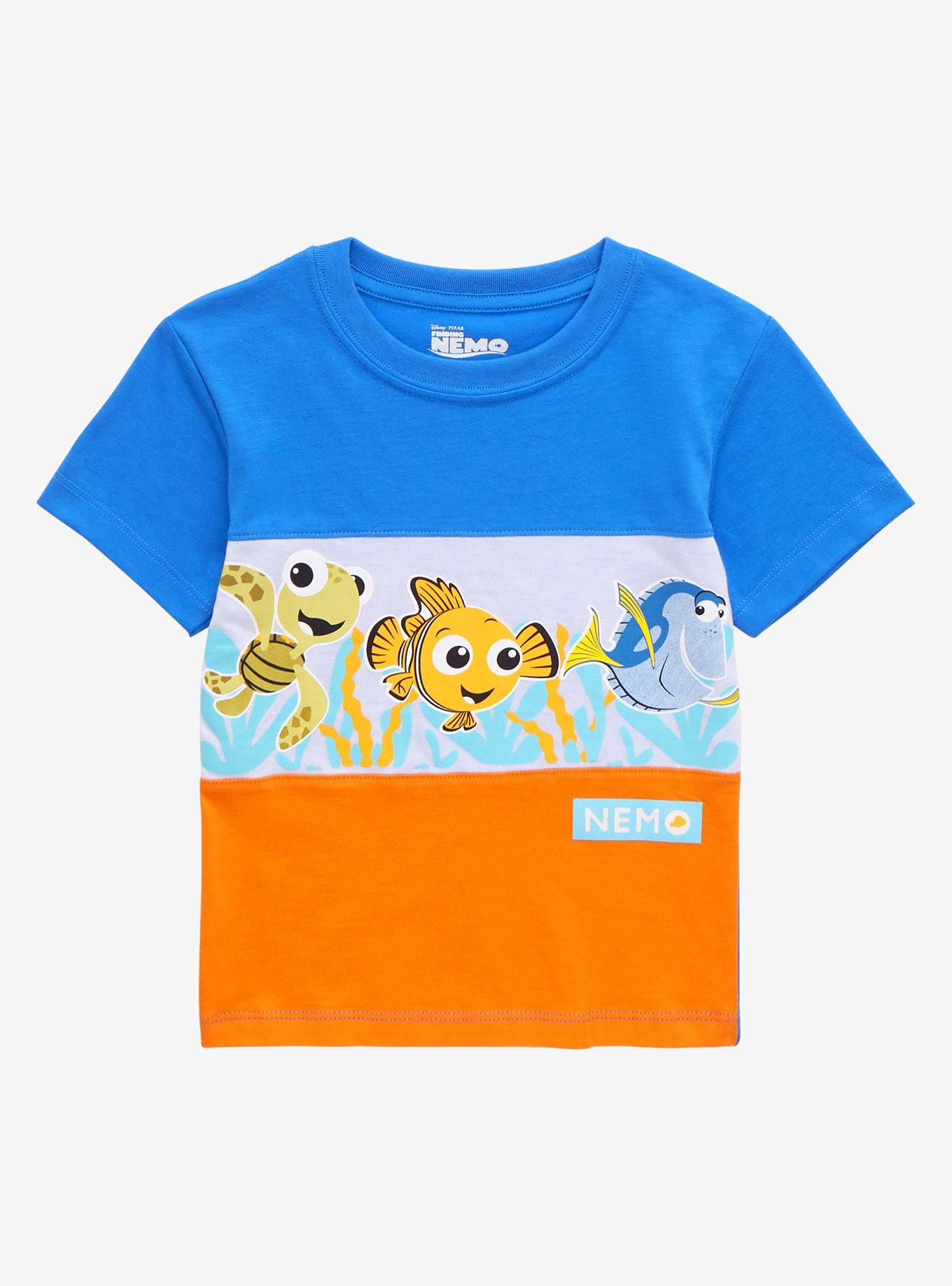 Disney Pixar Finding Nemo Chibi Panel Toddler T-Shirt - BoxLunch Exclusive, MULTI, hi-res