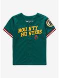 Our Universe Star Wars Bounty Hunters Boba Fett Toddler Jersey - BoxLunch Exclusive, DARK GREEN, hi-res