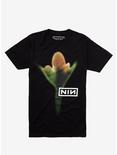 Nine Inch Nails Blurry Flower T-Shirt, BLACK, hi-res