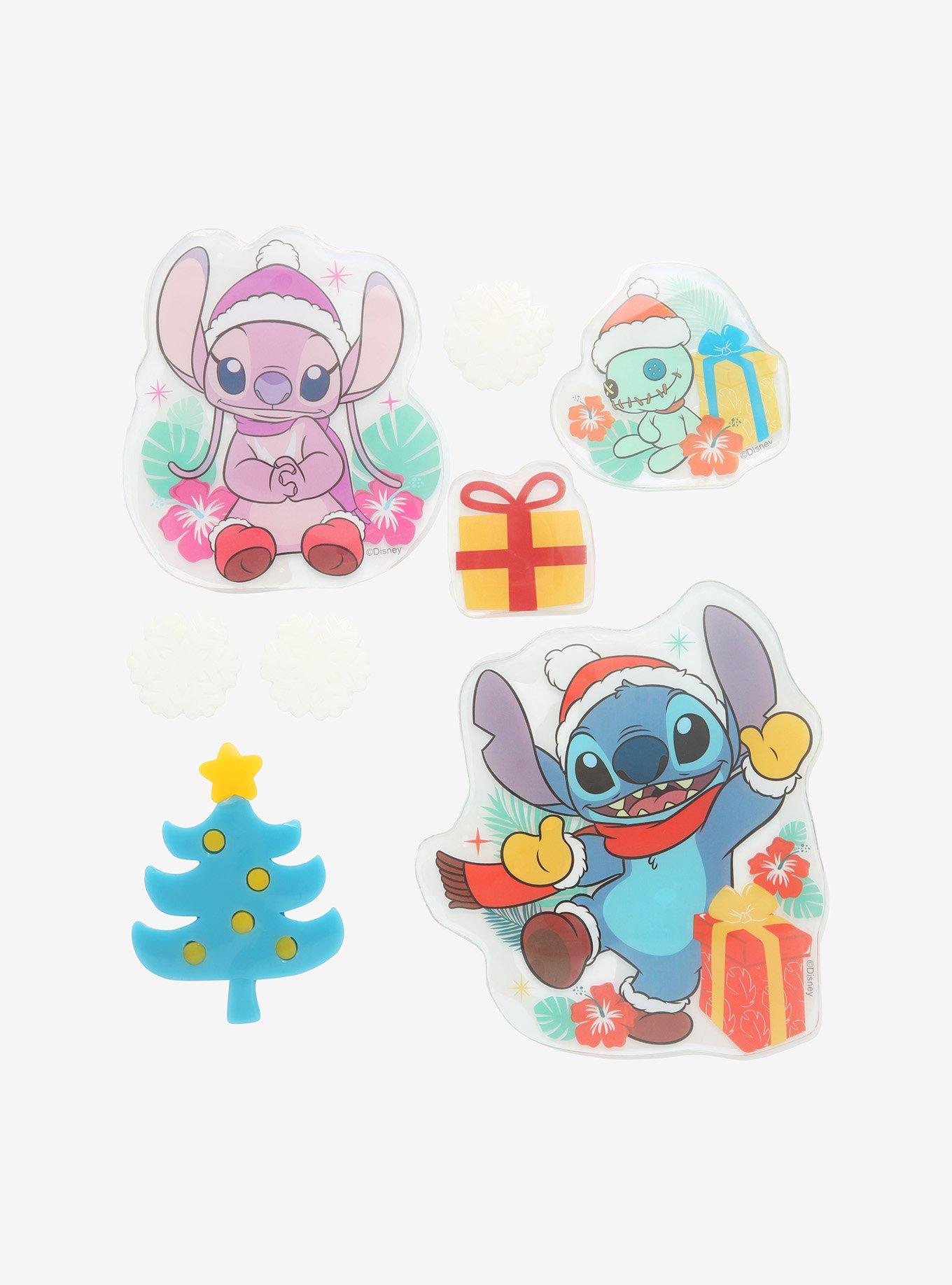 2023 New Disney's Lilo & Stitch Mickey Acrylic Christmas Tree Decorations  Family Car Backpack Pendant Girl's Kids New Year Gifts