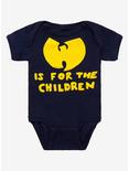Wu-Tang Clan For The Children Infant Bodysuit, BLACK, hi-res