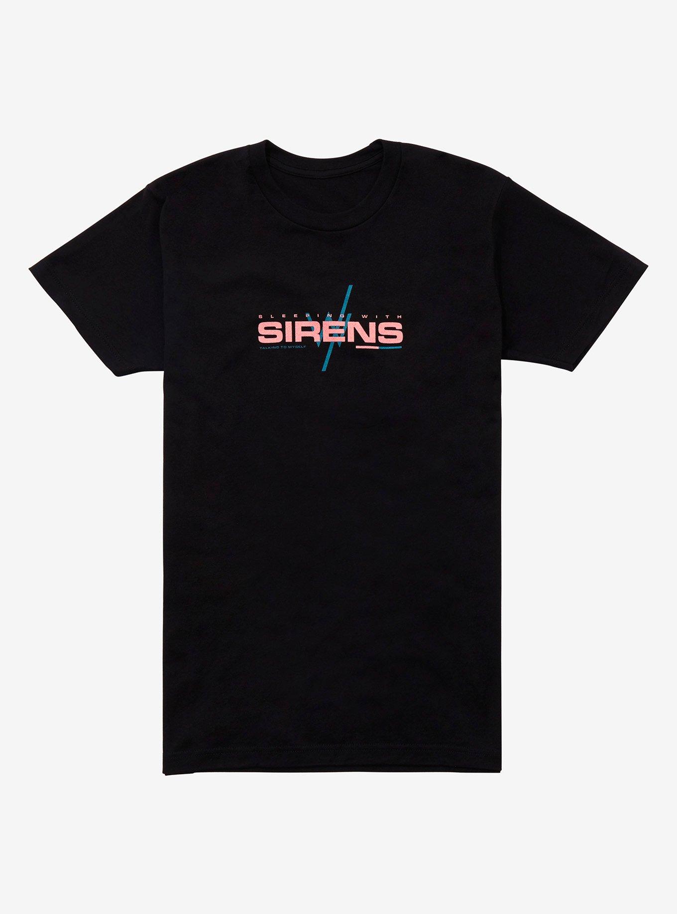 Sleeping With Sirens Talking To Myself T-Shirt, BLACK, hi-res