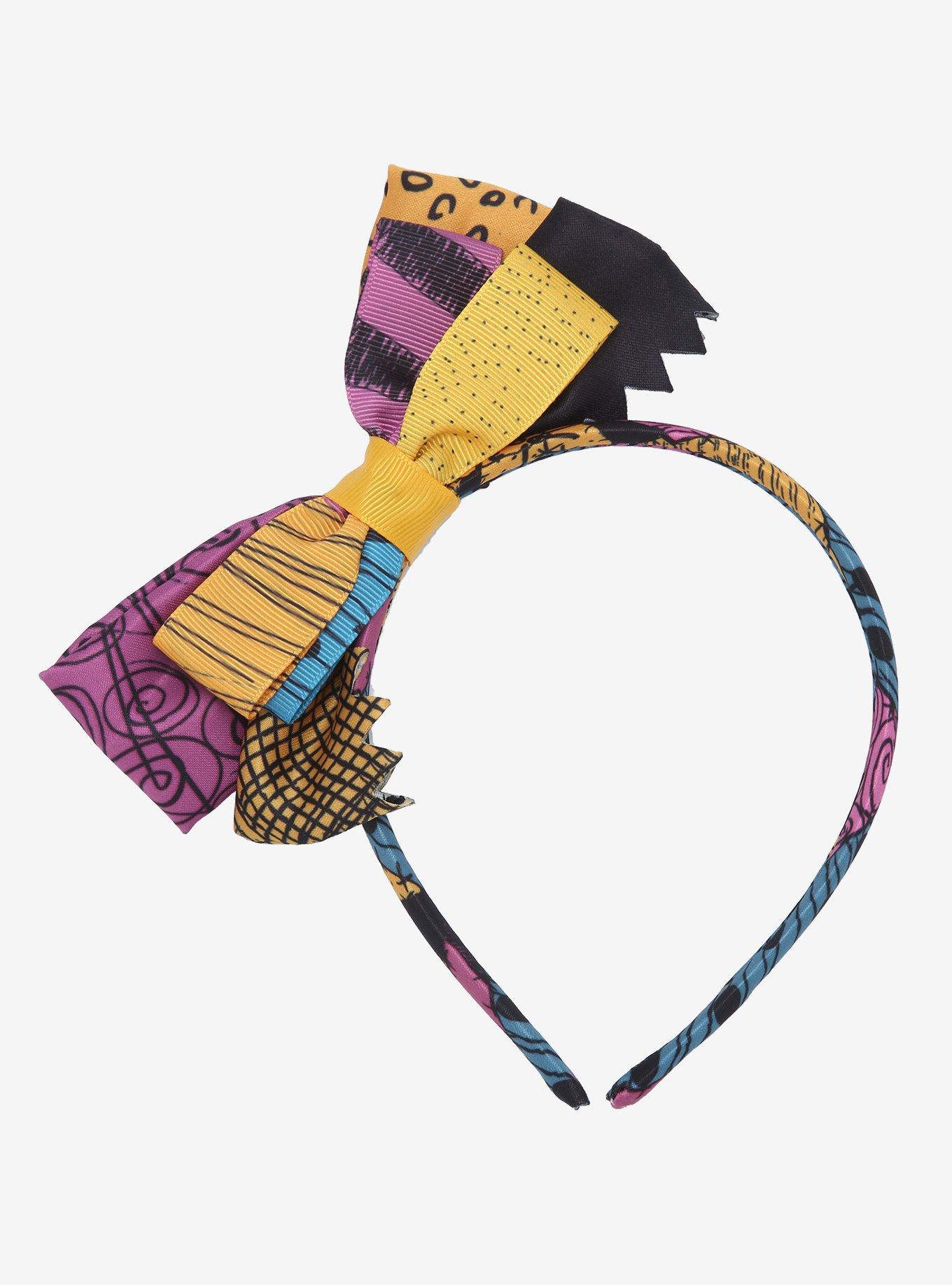 The Nightmare Before Christmas Sally Bow Headband Hot Topic