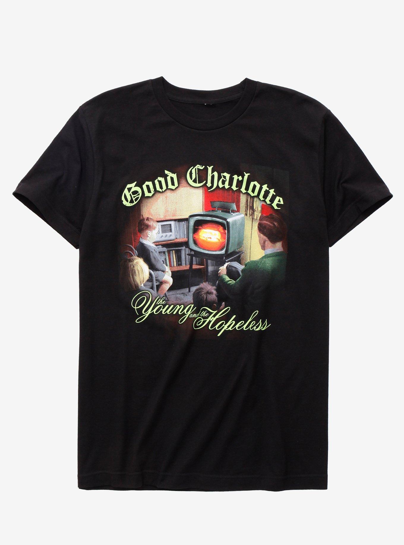 Good Charlotte The Young And The Hopeless T-Shirt, BLACK, hi-res