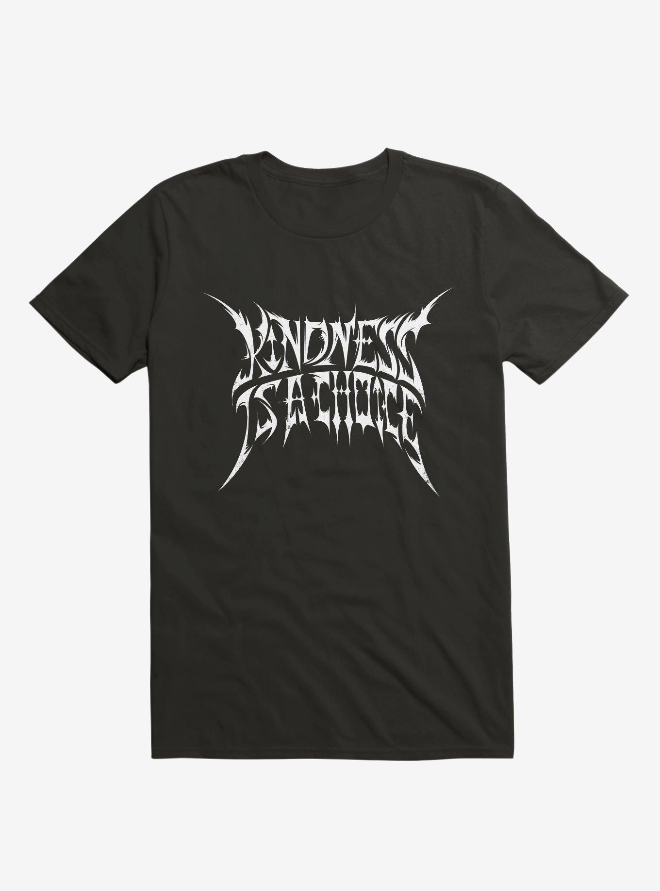 Kindness Is A Choice Black T-Shirt, , hi-res