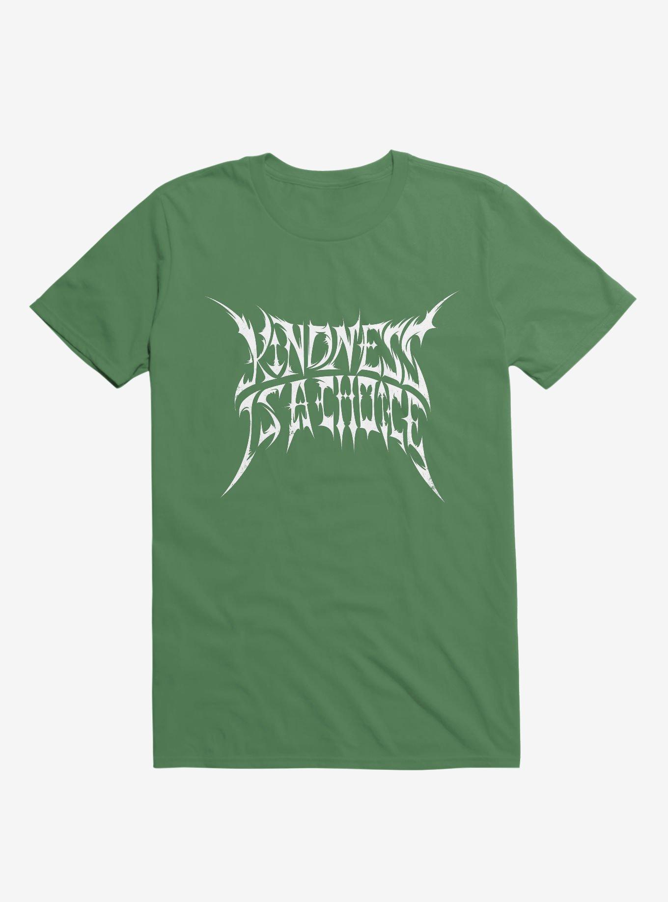Kindness Is A Choice Kelly Green T-Shirt, , hi-res