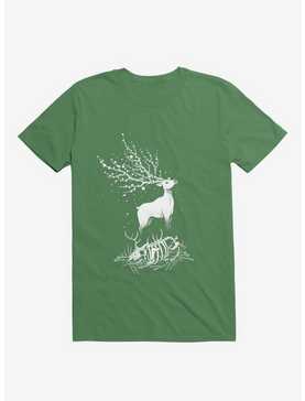 Life After Death Reborn Deer Kelly Green T-Shirt, , hi-res