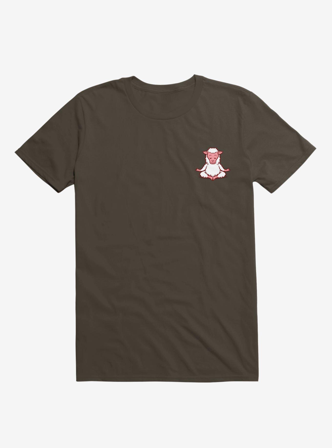 Sheep Animals Meditation Zen Buddhism T-Shirt, , hi-res