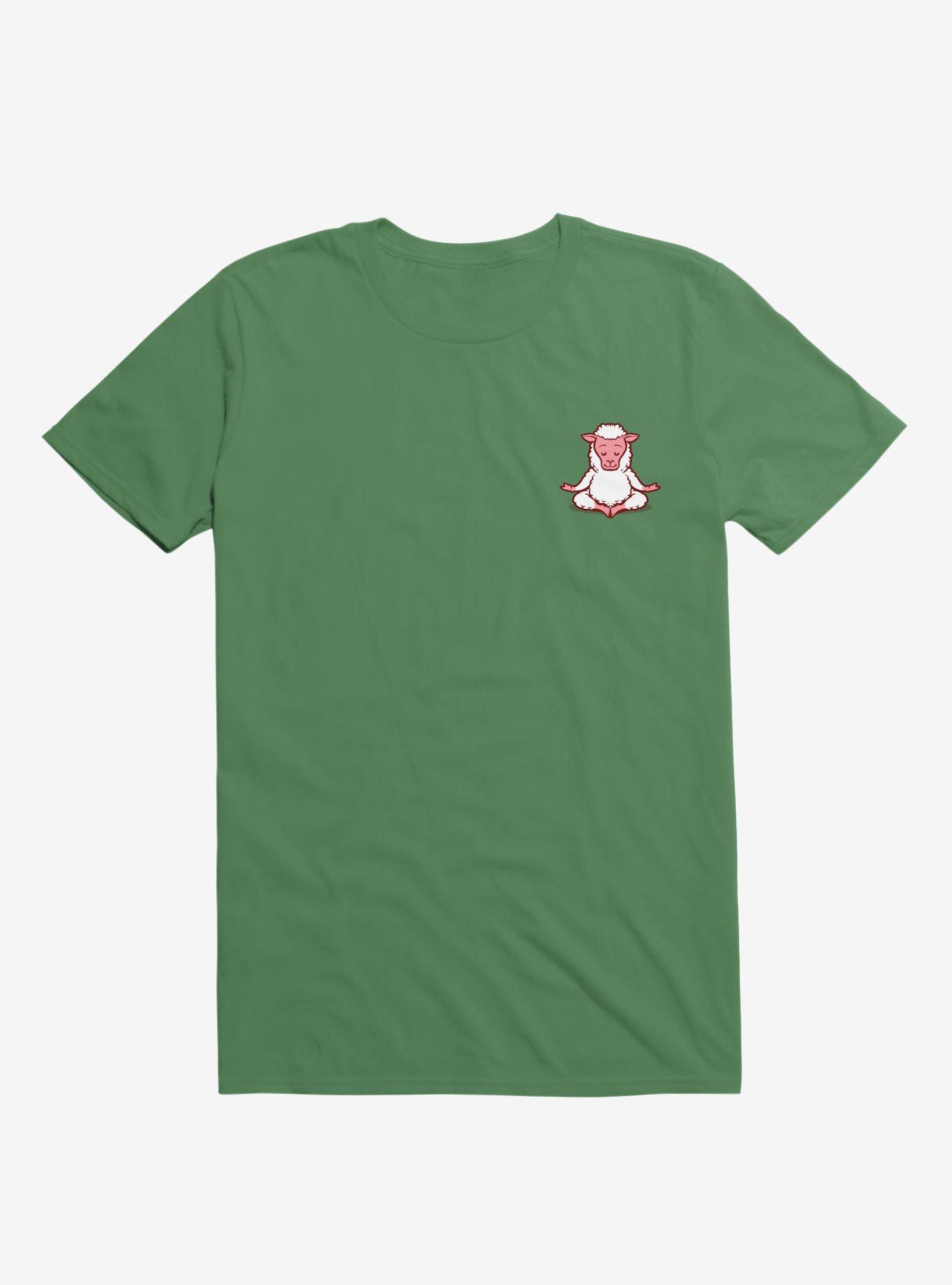 Sheep Animals Meditation Zen Buddhism T-Shirt, , hi-res