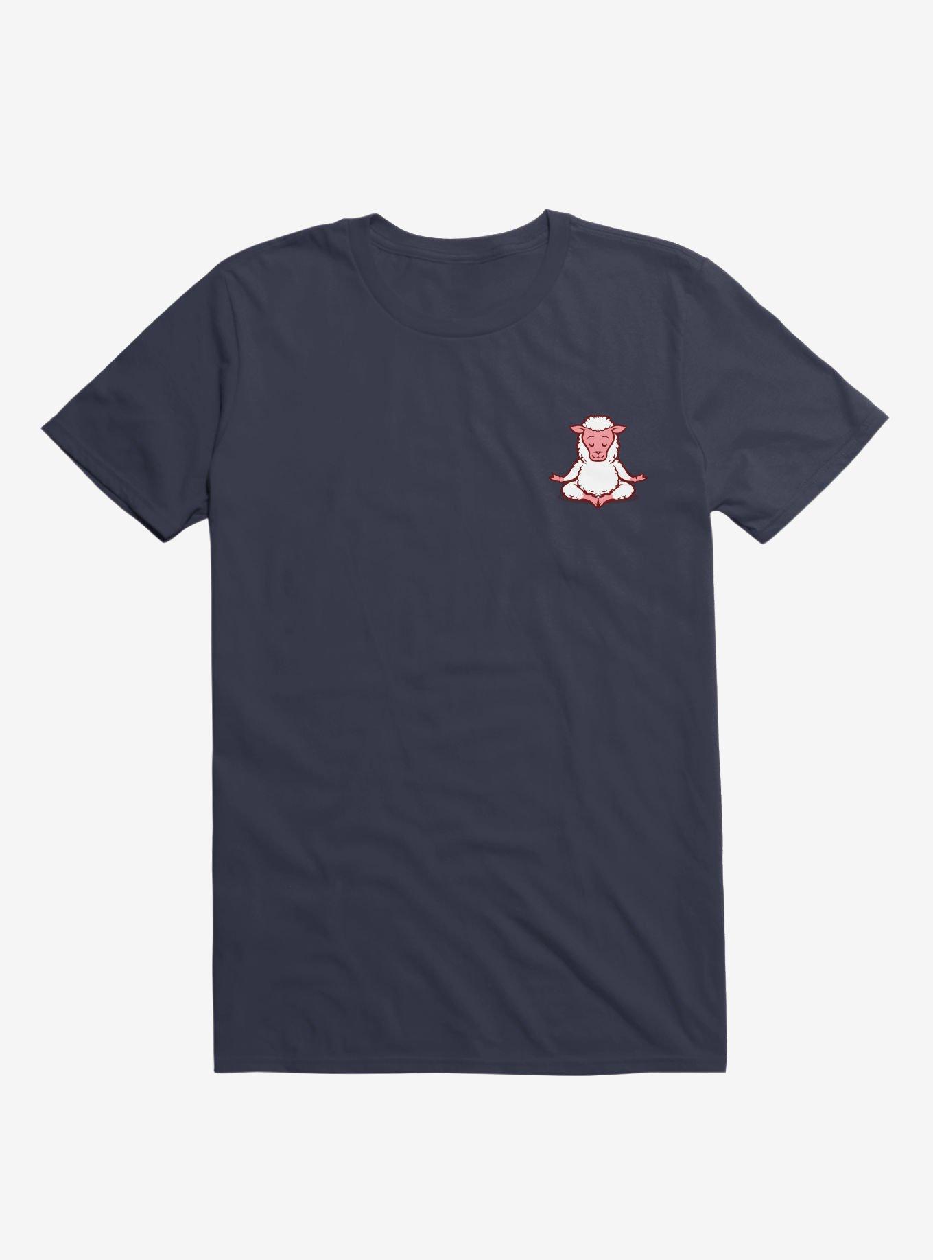 Sheep Animals Meditation Zen Buddhism T-Shirt, , hi-res