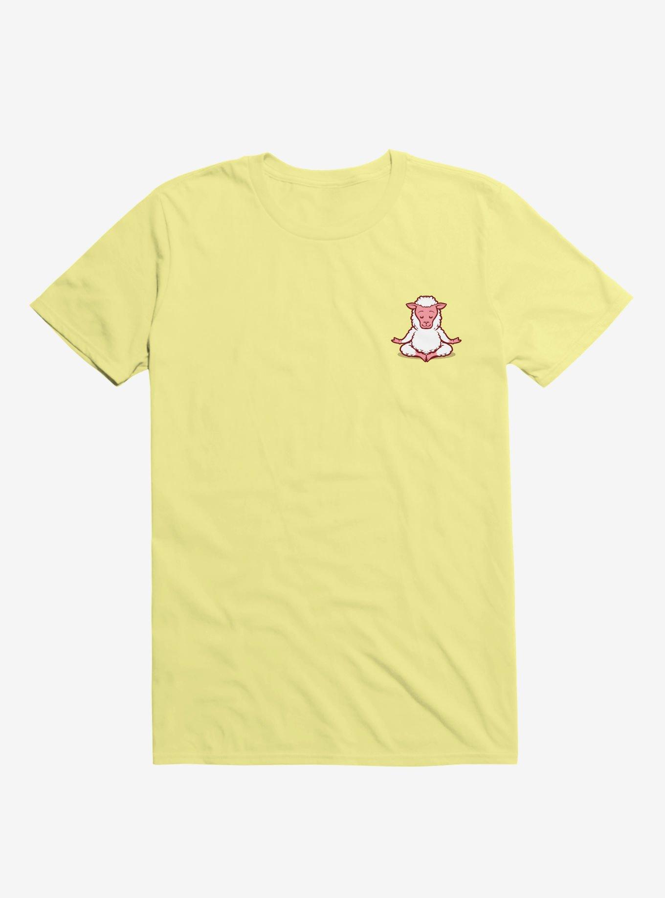 Sheep Animals Meditation Zen Buddhism T-Shirt, , hi-res
