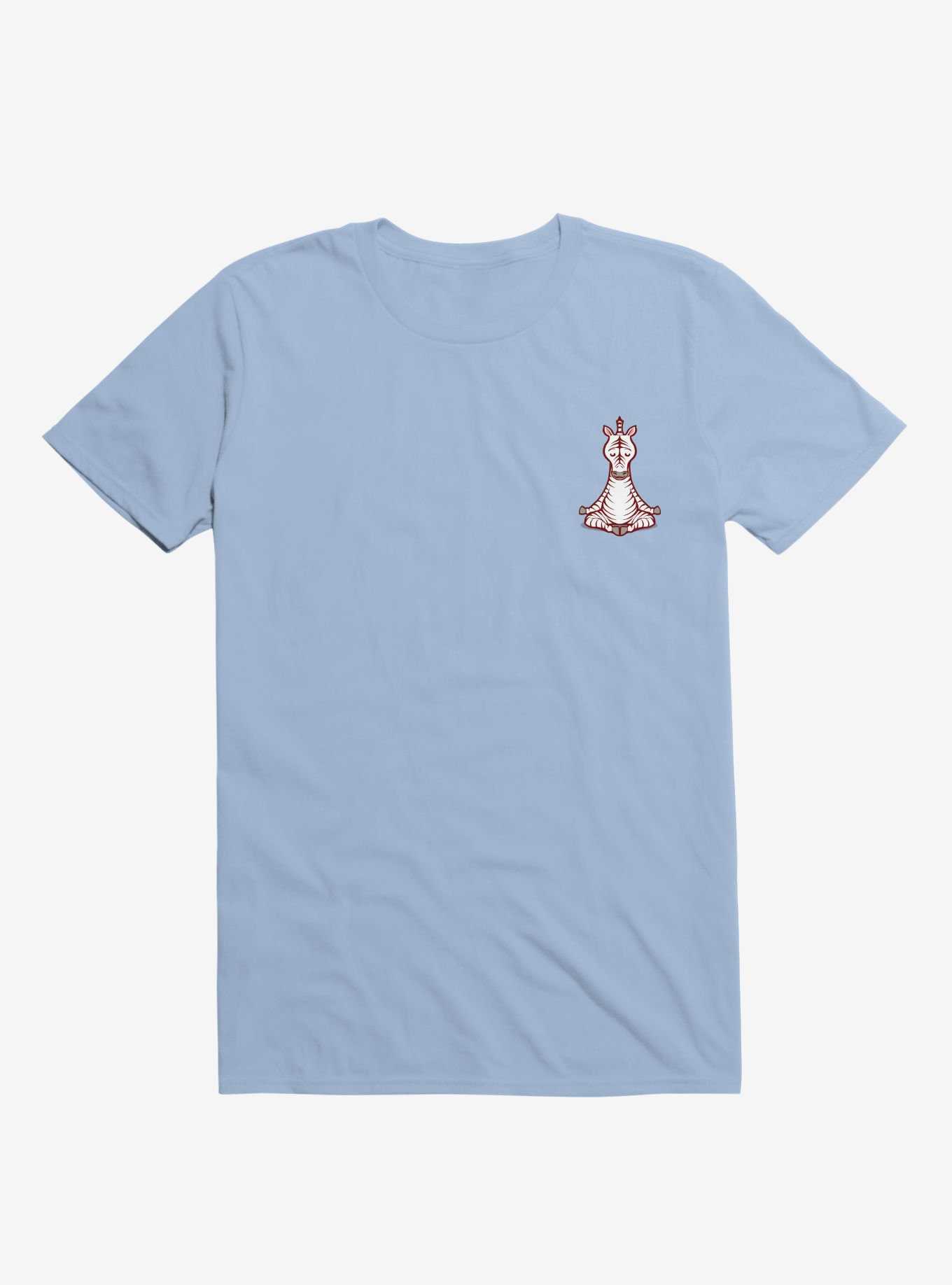 Zebra Animals Meditation Zen Buddhism T-Shirt, , hi-res