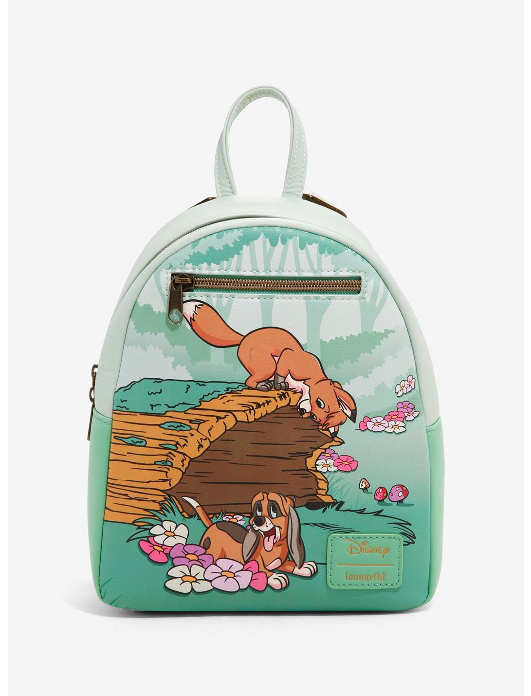 Loungefly Disney The Fox And The Hound Forest Fun Mini Backpack, , hi-res