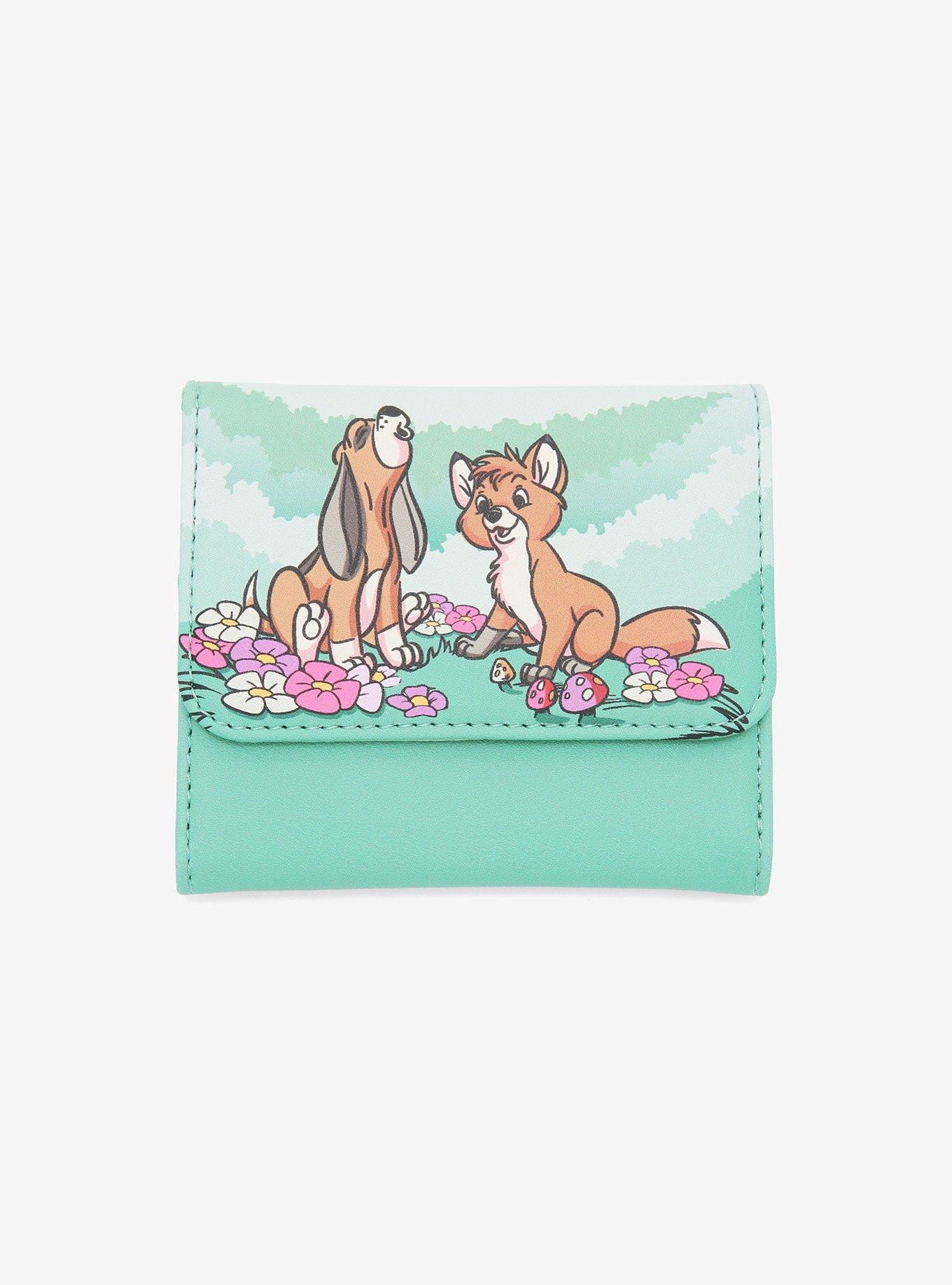 Loungefly Disney The Fox And The Hound Forest Fun Mini Wallet, , hi-res