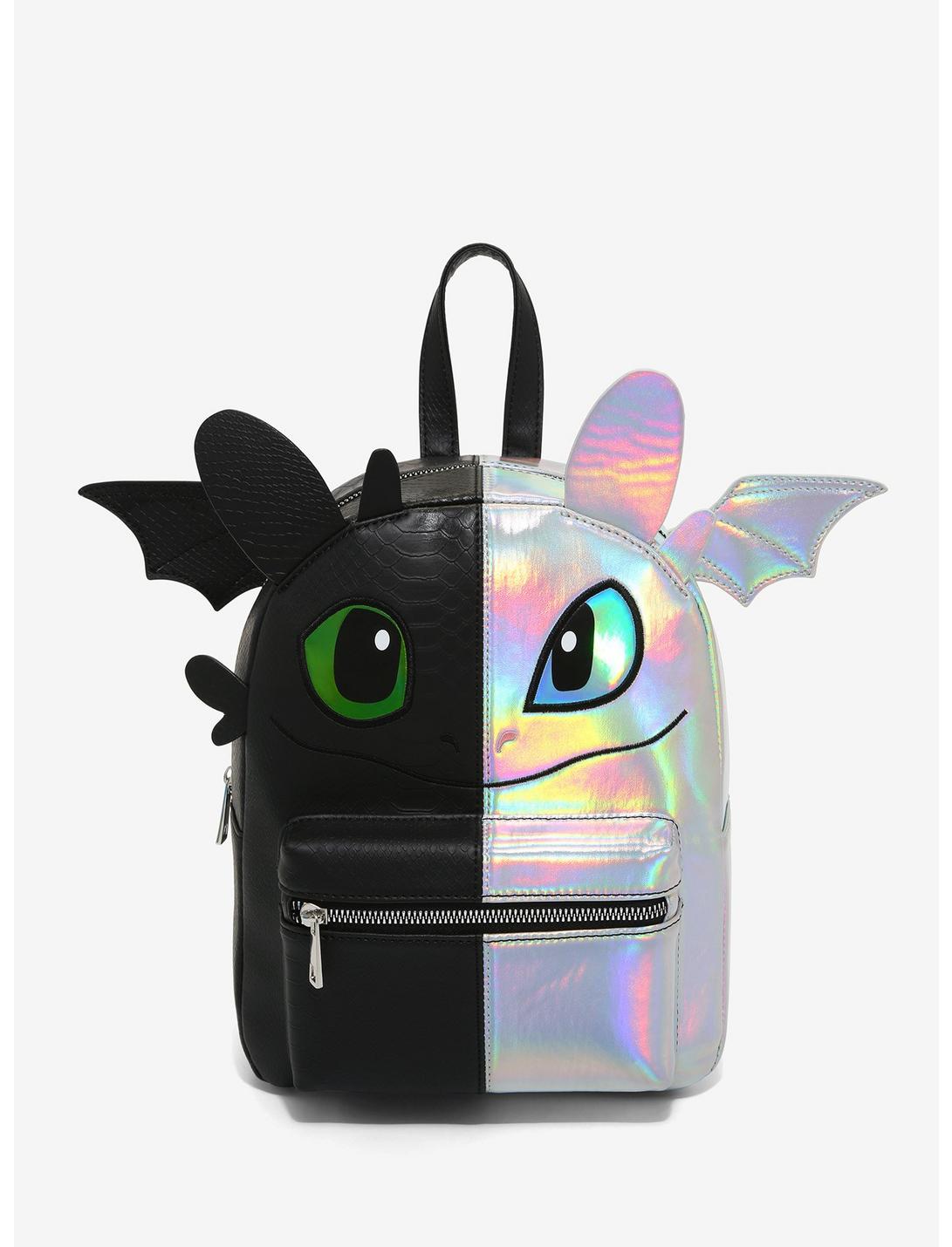 How To Train Your Dragon: The Hidden World Night & Light Fury Split Mini Backpack, , hi-res