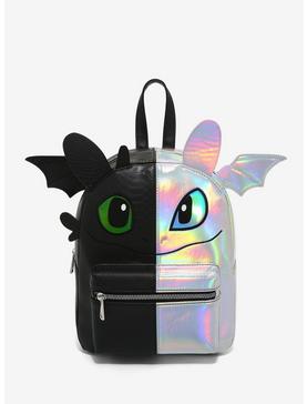 How To Train Your Dragon: The Hidden World Night & Light Fury Split Mini Backpack, , hi-res