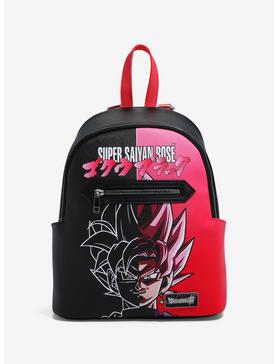 Dragon Ball Super Super Saiyan Rose Goku Black Mini Backpack, , hi-res
