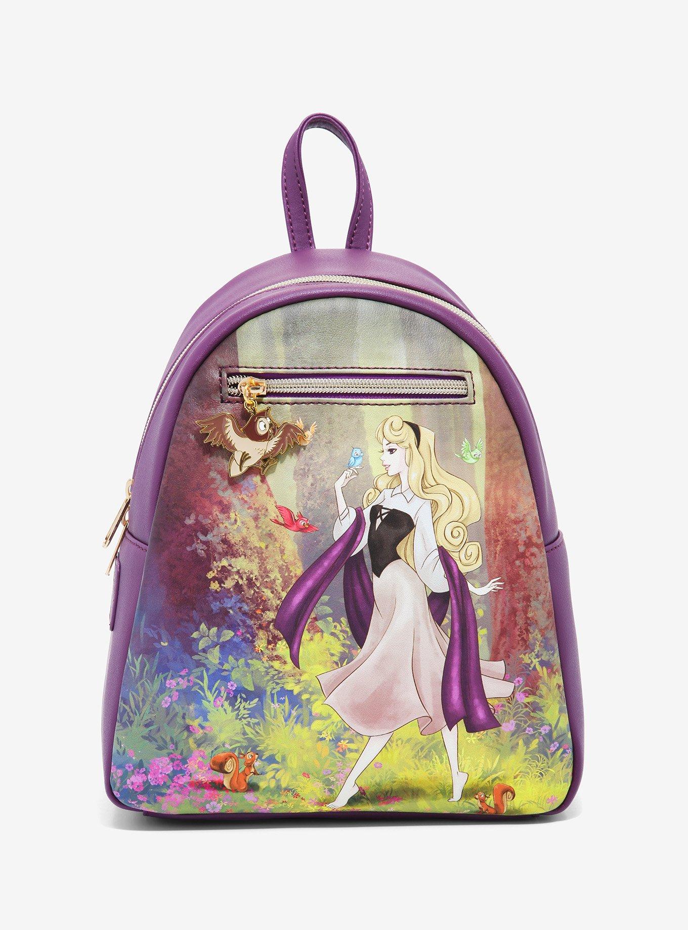 Loungefly Disney Days Mini Backpack Pink Castle Bag Aurora