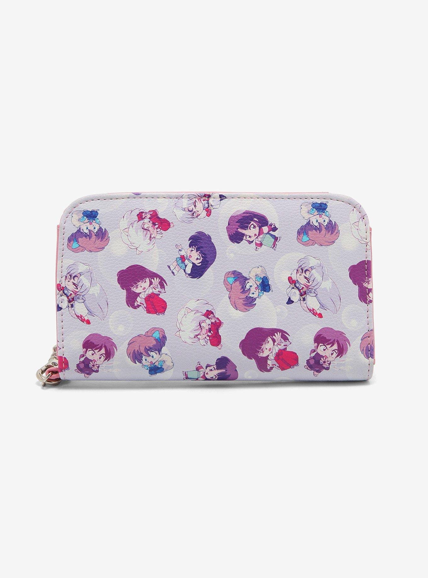 InuYasha Pastel Chibi Character Tech Wallet