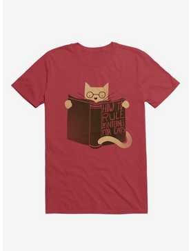 How To Rule Internet For Cats Red T-Shirt, , hi-res