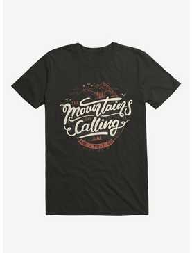 The Mountains Are Calling, And I Must Go Black T-Shirt, , hi-res