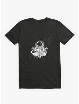 Becoming One With The Universe Astronaut Black T-Shirt, , hi-res