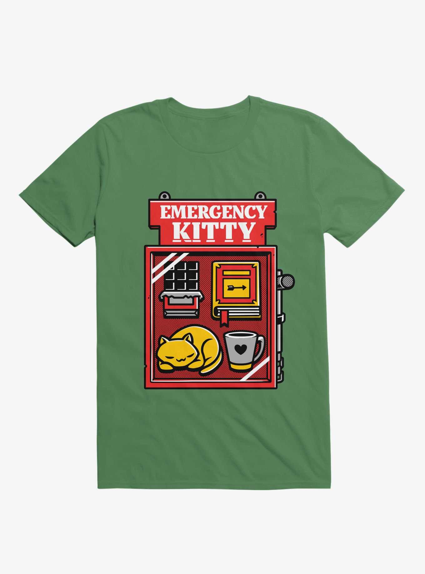 Emergency Kitty Kelly Green T-Shirt, , hi-res