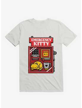Emergency Kitty White T-Shirt, , hi-res