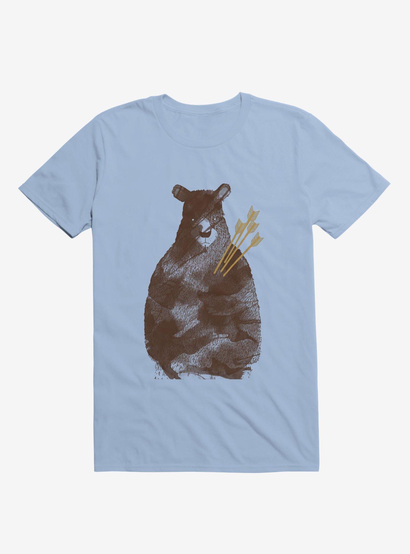 In Love Bear Light Blue T-Shirt, LIGHT BLUE, hi-res