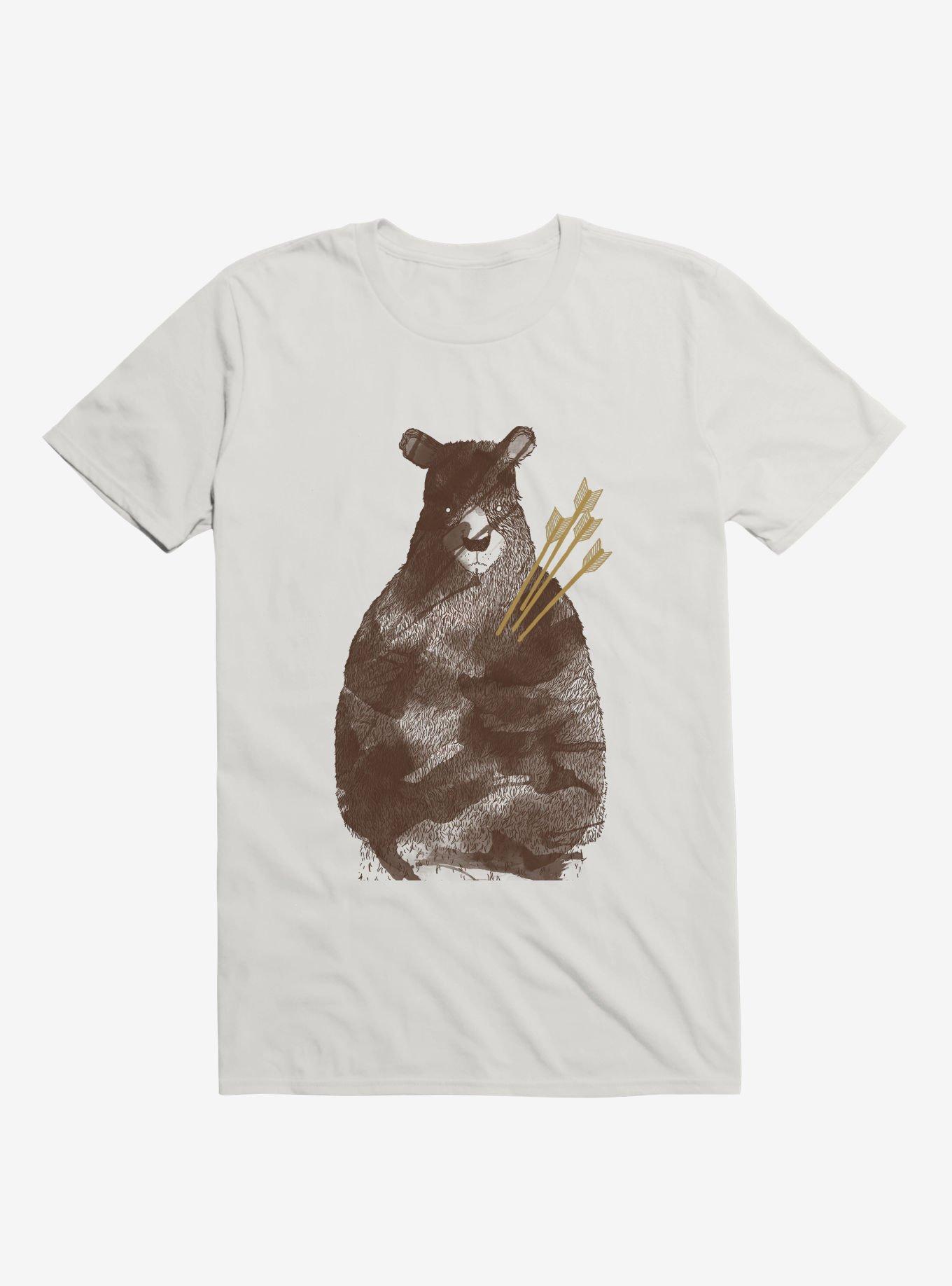 In Love Bear White T-Shirt, WHITE, hi-res