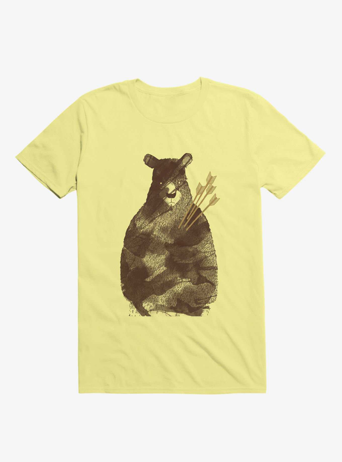 In Love Bear Corn Silk Yellow T-Shirt, , hi-res
