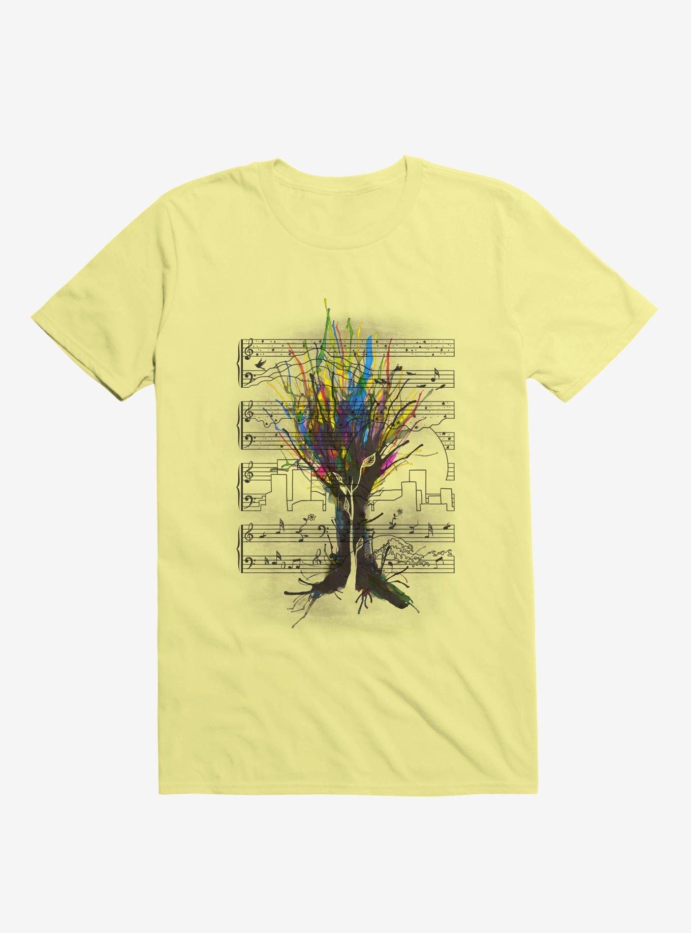 Ink Chord Corn Silk Yellow T-Shirt