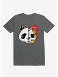 Panda Skull Rock T-Shirt, CHARCOAL, hi-res