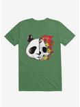Panda Skull Rock T-Shirt, KELLY GREEN, hi-res