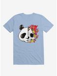 Panda Skull Rock T-Shirt, LIGHT BLUE, hi-res