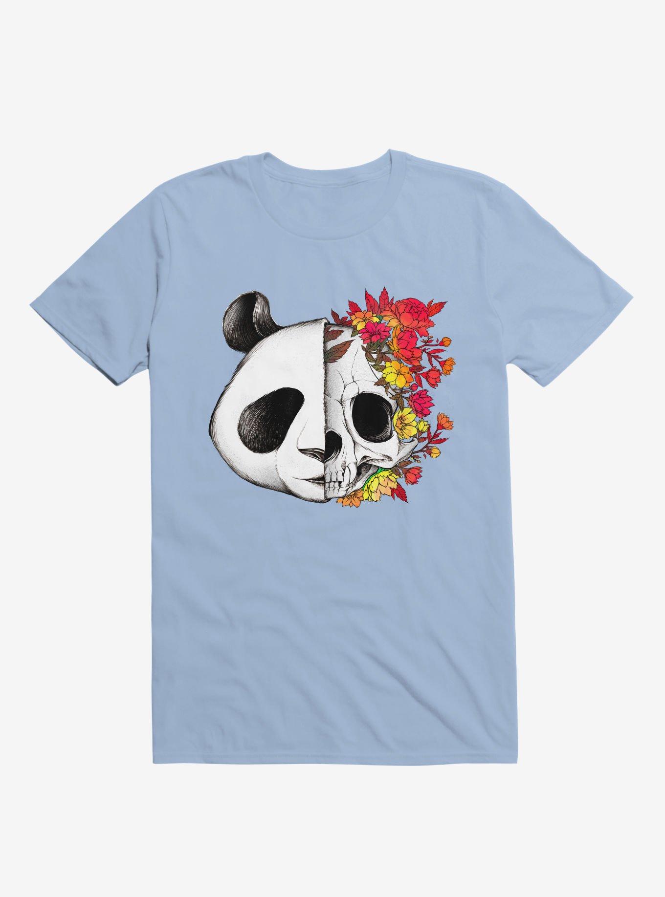 Panda Skull Rock T-Shirt, , hi-res