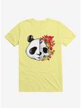 Panda Skull Rock T-Shirt, CORN SILK, hi-res