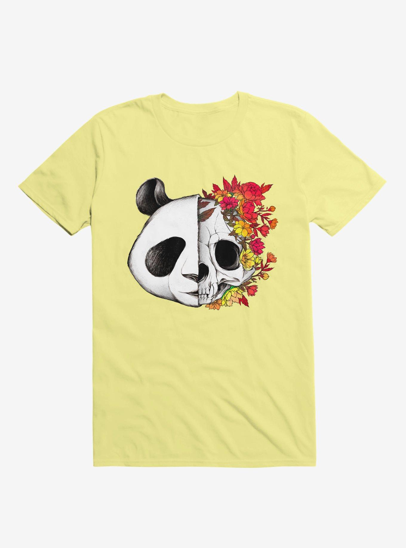Panda Skull Rock T-Shirt, , hi-res