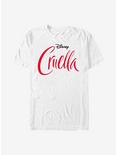 Disney Cruella Movie Logo T-Shirt, WHITE, hi-res