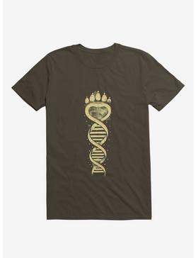 Bear DNA Brown T-Shirt, , hi-res