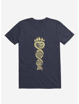 Bear DNA Navy Blue T-Shirt, , hi-res
