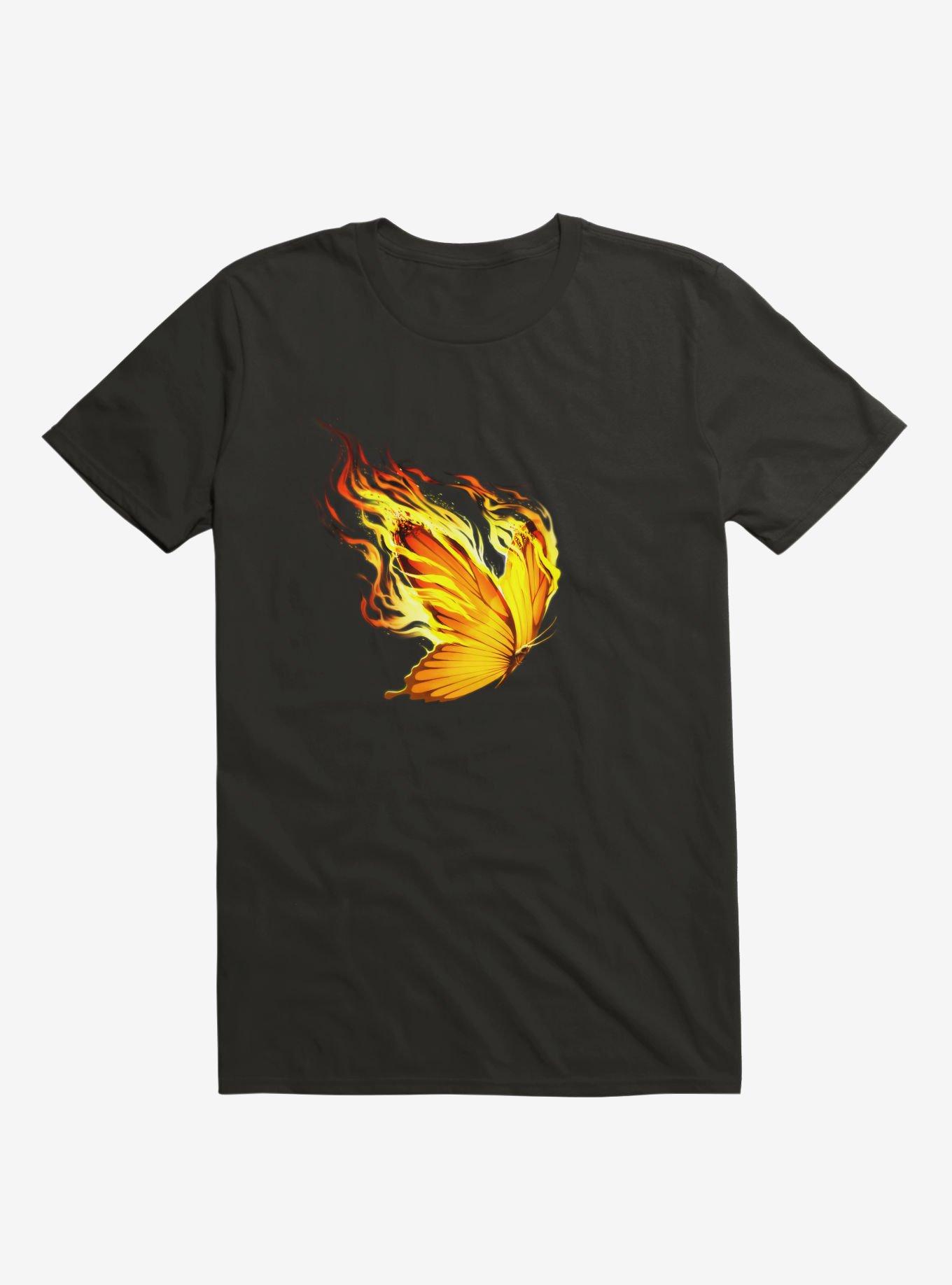 Burn Out Black T-Shirt, , hi-res