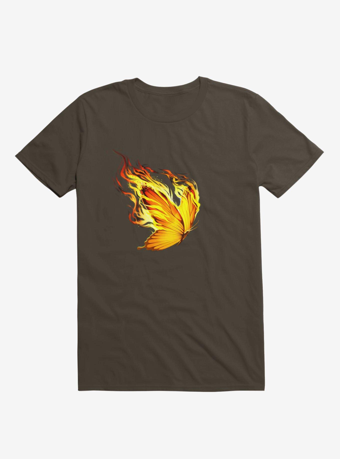 Burn Out Brown T-Shirt, , hi-res